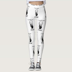 Kan alleen maar een schreeuw om Thunder_Cove Leggings