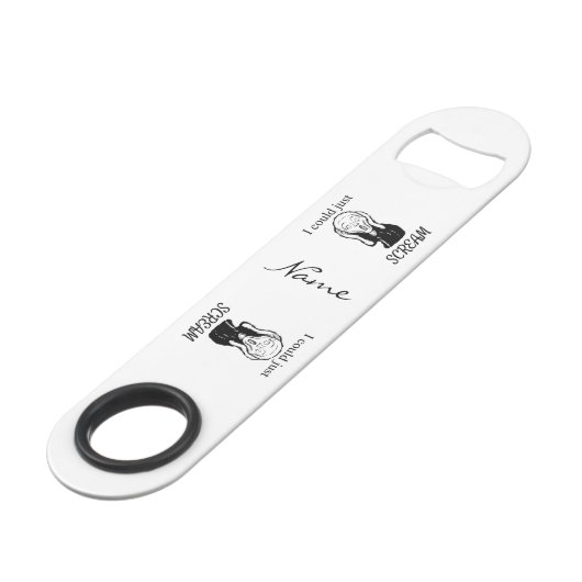 Kan alleen maar een schreeuw om Thunder_Cove Speed Flessenopener (Achterkant Gekanteld)