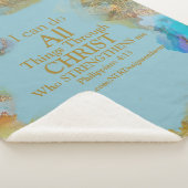 Kan alles doen door Christus Sherpa Deken (3/4)