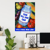 Kan alles wat je kunt — rand poster (Thuiskantoor)