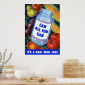 Kan alles wat je kunt — rand poster (Keuken)