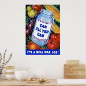 Kan alles wat u kunt poster (Keuken)