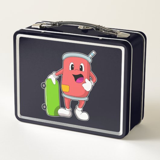 Kan als Skater met Skateboard (Achterkant)