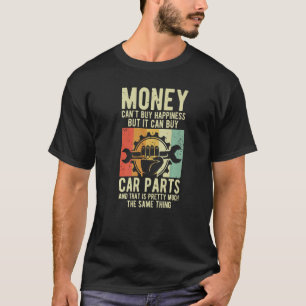 Kan auto-onderdelen auto-kermis automatische mecha t-shirt