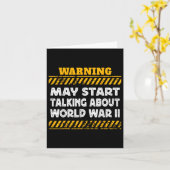 Kan beginnen met praten over de Tweede Wereldoorlo Kaart (Gele Bloem)