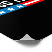 Kan Biden saaier zijn? Ik mis Trump Poster (Hoek)
