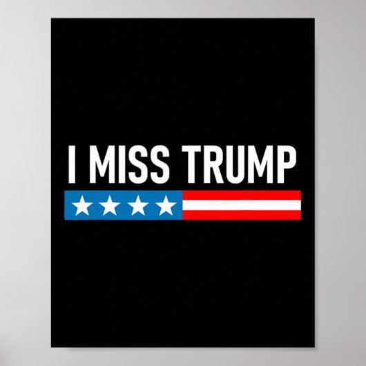 Kan Biden saaier zijn? Ik mis Trump Poster (Voorkant)