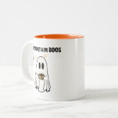 Kan Boos bevatten Tweekleurige Koffiemok (Voorkant links)