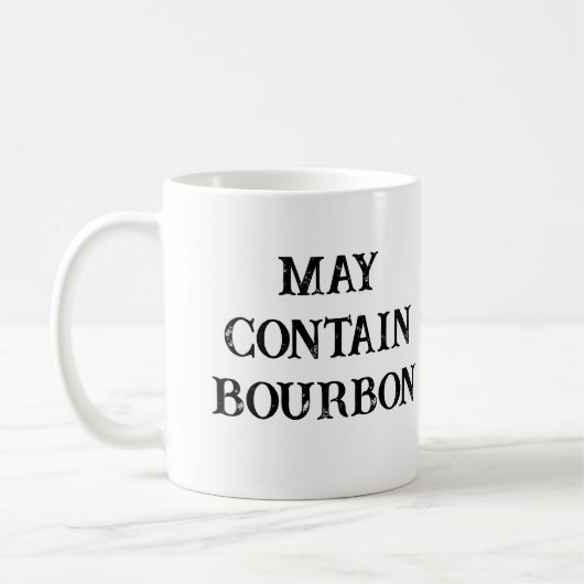 kan bourbon bevatten grappig koffiemok (Links)