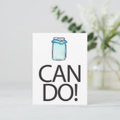 kan briefkaart (Staand voorkant)