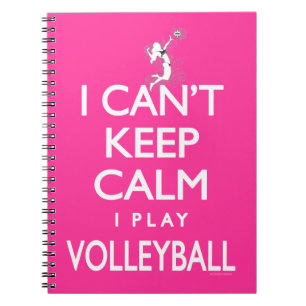 Kan Calm Volleyball niet houden Notitieboek