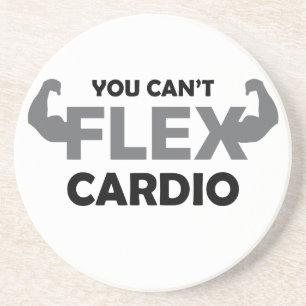 Kan Cardio niet Flex Zandsteen Onderzetter