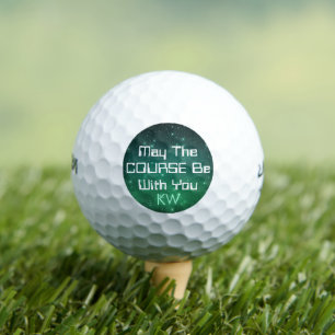 Kan de cursus bij u gepersonaliseerd zijn golfballen