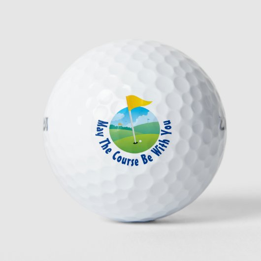 Kan de cursus golfballen (Voorkant)