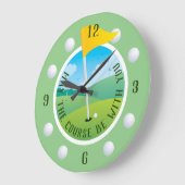 Kan de cursus zijn bij u acrylwandklok grote klok (Hoek)