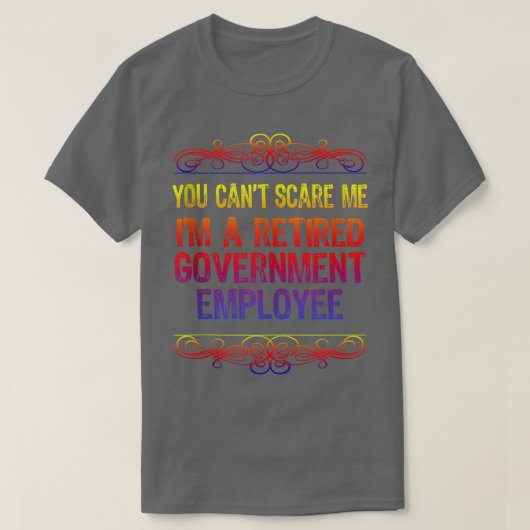 Kan de in ruste gesluisde werkpartij van de overhe t-shirt (Design voorkant)