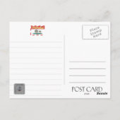 Kan de Lichte Prins Edward Is van het Punt van het Briefkaart (Achterkant)