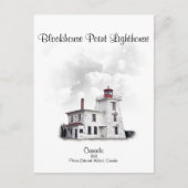 Kan de Lichte Prins Edward Is van het Punt van het Briefkaart (Voorkant)