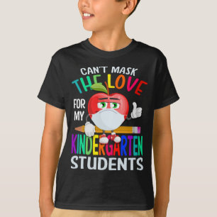 Kan de liefde van het lesgeven in de kleuterschool t-shirt
