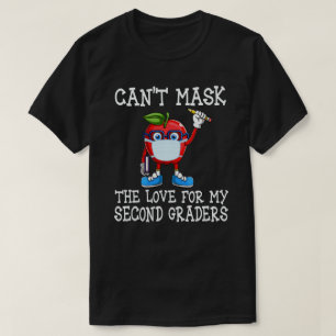 Kan de liefde voor mijn tweede docent niet maskere t-shirt