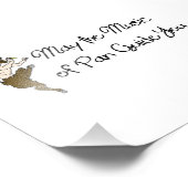 Kan de muziek van een pantsergids u Poster (Hoek)