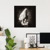 Kan de regen niet verdragen - Poster (Thuiskantoor)