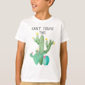 Kan de Shirten Waterverf van dit Cactus Kind niet  T-shirt (Voorkant)