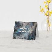 Kan de vierde bij u zijn kaart (Gele Bloem)