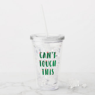 Kan deze Cactus Tumbler niet aanraken Acryl Drinkbeker
