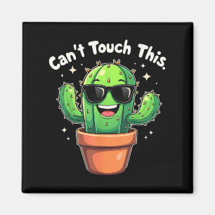 Kan deze Cool Cactus niet aanraken Magneet