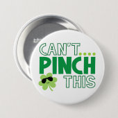 Kan deze Cool Irish Clover niet knijpen Ronde Button 7,6 Cm (Voorkant /achterkant)