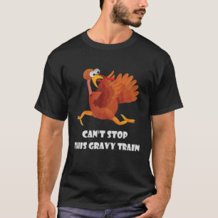 Kan deze Thanksgiving van de zwaardwalvis niet sto T-shirt