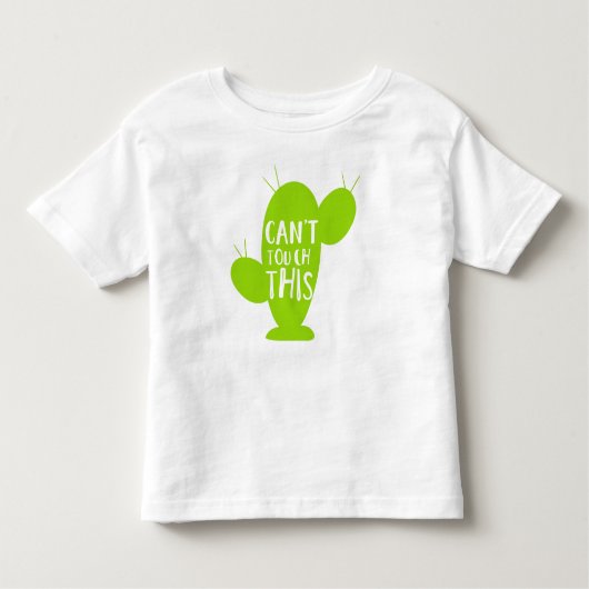 Kan dit niet aanraken, Cacti, Cactus, Succulent, P Kinder Shirts (Voorkant)