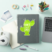 Kan dit niet aanraken, Cacti, Cactus, Succulent, P Sticker (iPad Cover)
