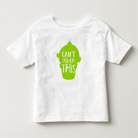 Kan dit niet aanraken, Cactus, Cacti, Succulent, P Kinder Shirts (Voorkant)