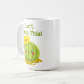 Kan dit niet aanraken! Schattigee grappige Cactus  Koffiemok (Voorkant links)