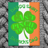 "Kan dit niet knijpen!" Saint Patrick's Day Ierse  Button