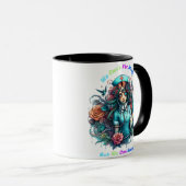 Kan dom niet oplossen: de etherische verpleegster mok (Voorkant rechts)