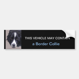 kan een border collie bevatten bumpersticker