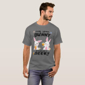 Kan een Bunny me een biertje brengen? T-shirt (Voorkant volledig)