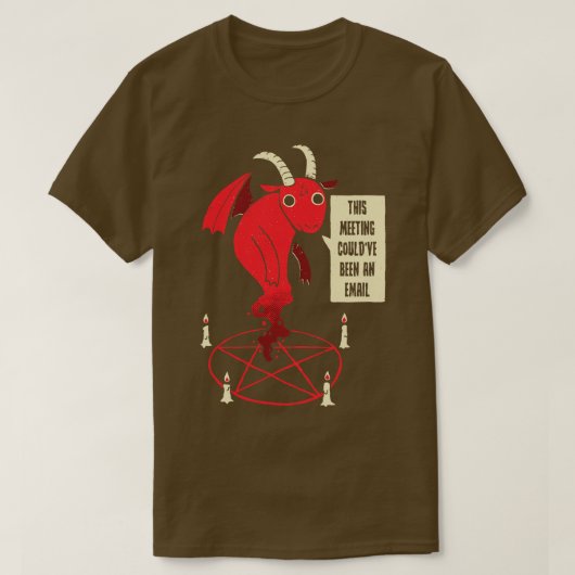 Kan een e-mail zijn geweest t-shirt (Design voorkant)