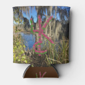 Kan & Flessenisolator (Coozie) Woodland kan koelen Blikjeskoeler (Voorkant)