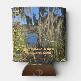 Kan & Flessenisolator (Coozie) Woodland kan koelen Blikjeskoeler