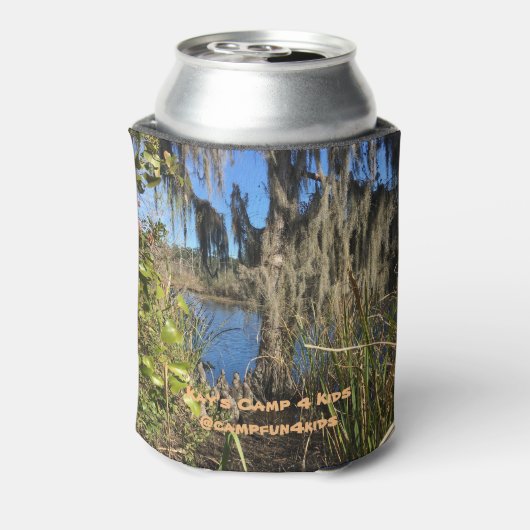 Kan & Flessenisolator (Coozie) Woodland kan koelen Blikjeskoeler (Blikje Achterkant)