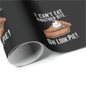 Kan geen andere bite eten Oh kijk Pie Thanksgiving Cadeaupapier (Rol Hoek)