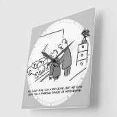 Kan geen Betaalverhoging geven maar kan een Parkee Vierkante Klok (Hoek)