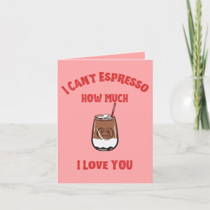 Kan geen espresso maken hoeveel ik van je hou – Ko Kaart
