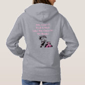 Kan geen man vinden Hoodie (Achterkant)
