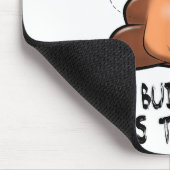 Kan geen muurhanden te kleine grappige antitrommel muismat (Hoek)