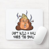 Kan geen muurhanden te kleine grappige antitrommel muismat (Met muis)